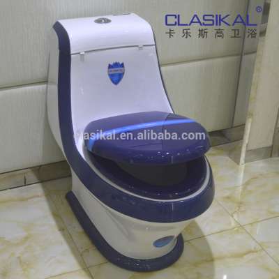 Made in China one piece sanitary ware siphonic WC toilet